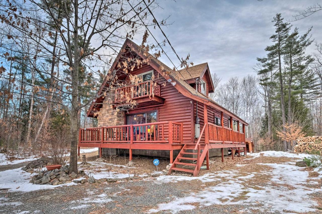 Secluded Johnsburg Retreat With Hot Tub And Fire Pit Vila Exterior foto