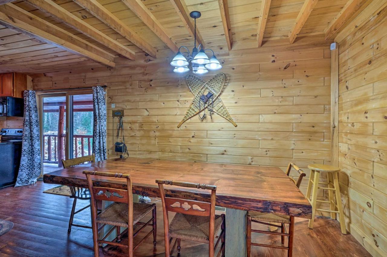 Secluded Johnsburg Retreat With Hot Tub And Fire Pit Vila Exterior foto